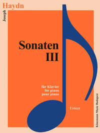 Partition - Haydn - Sonate III pour piano