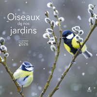 Calendrier 2026 - Oiseaux de nos jardins