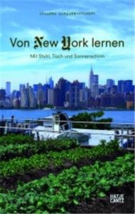 VON NEW YORK LERNEN MIT STUHL, TISCH UND SONNENSCHIRM /ALLEMAND