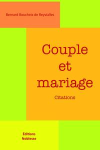 Couple et mariage, citations