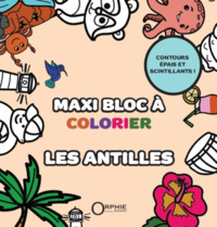 MAXI BLOC A COLORIER : LES ANTILLES