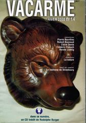 VACARME N 14 - HIVER 2000 - PIERRE BOURDIEU-ROBERT BONNAUD-LE TRAMWA