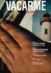 VACARME N 15 - PRINTEMPS 2001 - ARLETTE FARGE-DROITS D'AUTEUR-ISRAEL