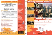 Population & Ressources, les déséquilibres -  Les Enjeux du D. D. 14CD - Licence Bibliothèque+prêt