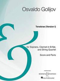 TENEBRAE (VERSION I) CLARINETTE-PARTITION+PARTIES SEPAREES