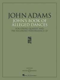 JOHN'S BOOK OF ALLEGED DANCES MUSIQUE D'ENSEMBLE-PARTITION+PARTIES+CD