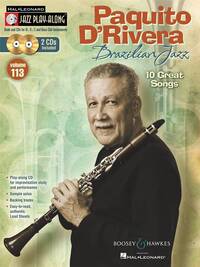 PAQUITO D'RIVERA - BRAZILIAN JAZZ CLARINETTE+CD