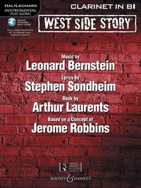 WEST SIDE STORY FOR CLARINET CLARINETTE +CD