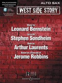 WEST SIDE STORY FOR ALTO SAX SAXOPHONE +CD