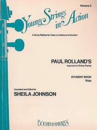 YOUNG STRINGS IN ACTION - VOL. 2 - YOUNG STRINGS IN ACTION - A STRING METHOD FOR CLASS OR INDIVIDUAL