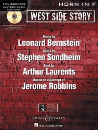 LEONARD BERNSTEIN : WEST SIDE STORY PLAY-ALONG - COR - RECUEIL + CD