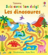 Les dinosaures - Suis avec ton doigt - dès 1 an