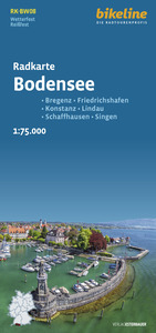 Radkarte Bodensee