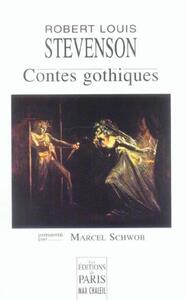 CONTES GOTHIQUES - PRESENTE PAR MARCEL SCHWOB