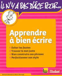 Apprendre à bien écrire