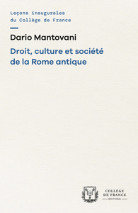 Droit, culture et société de la Rome antique