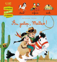 LIVRE AU GALOP MATTEO (BLEU)