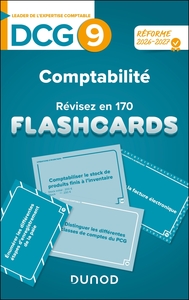 DCG 9 - Comptabilité - révisez en 170 flashcards ! - Réforme 2026-2027