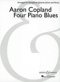 FOUR PIANO BLUES -PARTITION+PARTIES SEPAREES