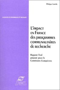 IMPACT EN FRANCE DES PROGR