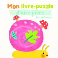 LES ANIMAUX - MON LIVRE-PUZZLE D'UNE PIECE