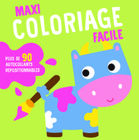 LA VACHE, MAXI COLORIAGE