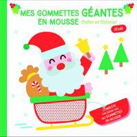 Père Noël - Mes gommettes géantes en mousse