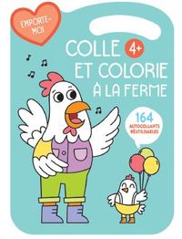 4+ BLEUE COLLE ET COLORIE