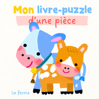 La ferme - Mon livre-puzzle d'une pièce