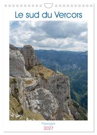 Le sud du Vercors, paysages (Calendrier mural 2027 DIN A4 horizontal), CALVENDO calendrier mensuel