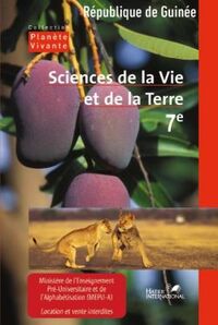 SCIENCES ET VIE DE LA TERRE 7E LE - GUINEE 2024