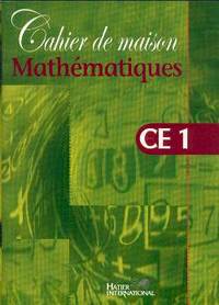 Cahier de maison - Mathématiques CE1