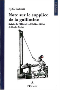 Note sur le supplice de la guillotine