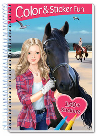 CHEVAUX - 3D LENTICULAR COLOR AND STICKER FUN