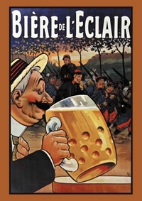 CARNET BLANC BIERE DE L'ECLAIR