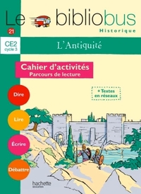 Le bibliobus N°21 - L'antiquité - Cahier 