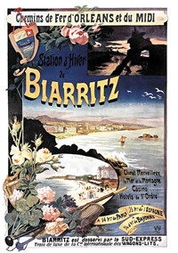 CARNET BLANC, BIARRITZ STATION D'HIVER