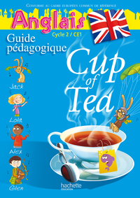 Cup of Tea CE1, Guide pédagogique avec flashcards 