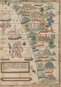 CARNET BLANC, ATLAS NAUTIQUE DU MONDE MILLER 2, 1519