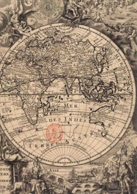 CARNET BLANC, CARTE GENERALE DU MONDE, 1741