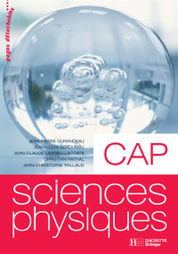 Sciences Physiques CAP, Pochette de l'élève