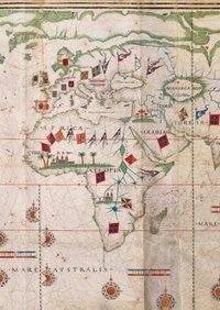 CARNET BLANC, PLANISPHERE, PEDRO DE LEMOS, 1590