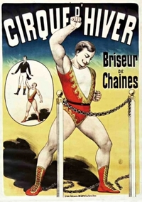 CARNET BLANC, AFFICHE CIRQUE D'HIVER