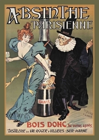 CARNET BLANC ABSINTHE PARISIENNE