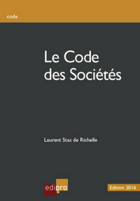 LE CODE DES SOCIÉTÉS 2016