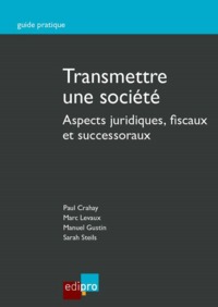 TRANSMETTRE UNE SOCIETE