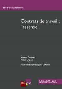 CONTRATS DE TRAVAIL : L'ESSENTIEL - 6ÈME ÉDITION