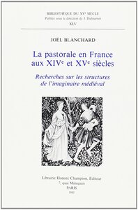 La Pastorale en France aux XIVe et XVe siècles