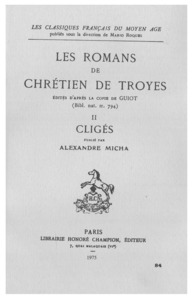 Cligès, en ancien français