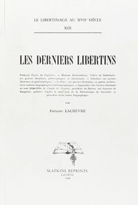 Les derniers libertins (1924)